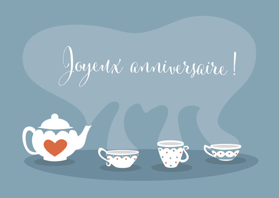 Th i re Et Tasses Pour Un Anniversaire Festif Envoi Rapide th-i-re-et-tasses-pour-un-anniversaire-festif-envoi-rapide